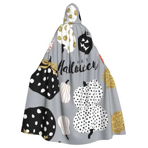 Fgwaauh 147,3 cm langer Umhang mit Kapuze, Happy-Halloween-Day, Süßes oder Saures, Unisex, Kapuzenumhang, Halloween, Party, Cosplay, Kostüm, Umhang Fgwaauh 147,3 cm langer Umhang mit Kapuze, Happy-Halloween-Day, Süßes oder Saures, Unisex, Kapuzenumhang, Halloween, Party, Cosplay, Kostüm, Umhang von Fgwaauh