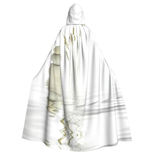 Fgwaauh Pierres Naturelles Umhang mit Kapuze, 147,3 cm, Unisex, volle Länge, Kapuzenumhang, Halloween, Party, Cosplay, Kostüm, Umhang Fgwaauh Pierres Naturelles Umhang mit Kapuze, 147,3 cm, Unisex, volle Länge, Kapuzenumhang, Halloween, Party, Cosplay, Kostüm, Umhang von Fgwaauh