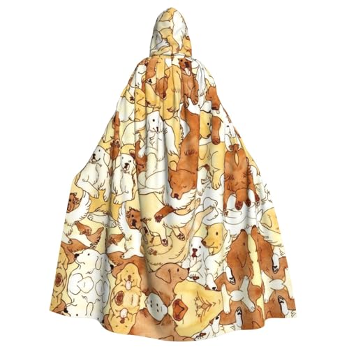 Fgwaauh Umhang mit Kapuze, 147,3 cm, Unisex, mit Kapuze, für Halloween, Party, Cosplay, Kostüm, Umhang Fgwaauh Umhang mit Kapuze, 147,3 cm, Unisex, mit Kapuze, für Halloween, Party, Cosplay, Kostüm, Umhang von Fgwaauh