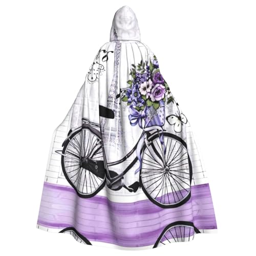 Fgwaauh Umhang mit Kapuze, 147,3 cm, Unisex, volle Länge, Kapuzenumhang, Halloween, Party, Cosplay, Kostüm, Umhang Fgwaauh Umhang mit Kapuze, 147,3 cm, Unisex, volle Länge, Kapuzenumhang, Halloween, Party, Cosplay, Kostüm, Umhang von Fgwaauh