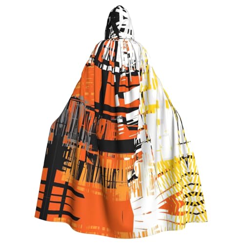 Fgwaauh Umhang mit Kapuze, 147,3 cm, lebendige Farbpalette, Unisex, volle Länge, Kapuzenumhang, Halloween, Party, Cosplay, Kostüm, Umhang Fgwaauh Umhang mit Kapuze, 147,3 cm, lebendige Farbpalette, Unisex, volle Länge, Kapuzenumhang, Halloween, Party, Cosplay, Kostüm, Umhang von Fgwaauh