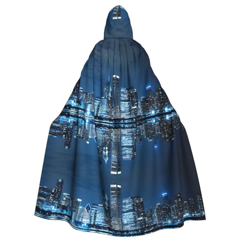 Fgwaauh Umhang mit Kapuze, 147,3 cm, schöne Stadt bei Nacht, Unisex, volle Länge, Kapuzenumhang, Halloween, Party, Cosplay, Kostüm, Umhang Fgwaauh Umhang mit Kapuze, 147,3 cm, schöne Stadt bei Nacht, Unisex, volle Länge, Kapuzenumhang, Halloween, Party, Cosplay, Kostüm, Umhang von Fgwaauh