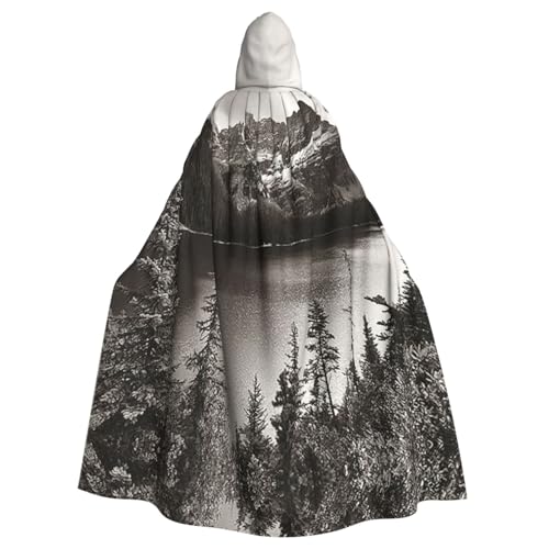 Fgwaauh Umhang mit Kapuze, Querformat, Unisex, volle Länge, Kapuzenumhang, Halloween, Party, Cosplay, Kostüm, Umhang, 147,3 cm Fgwaauh Umhang mit Kapuze, Querformat, Unisex, volle Länge, Kapuzenumhang, Halloween, Party, Cosplay, Kostüm, Umhang, 147,3 cm von Fgwaauh