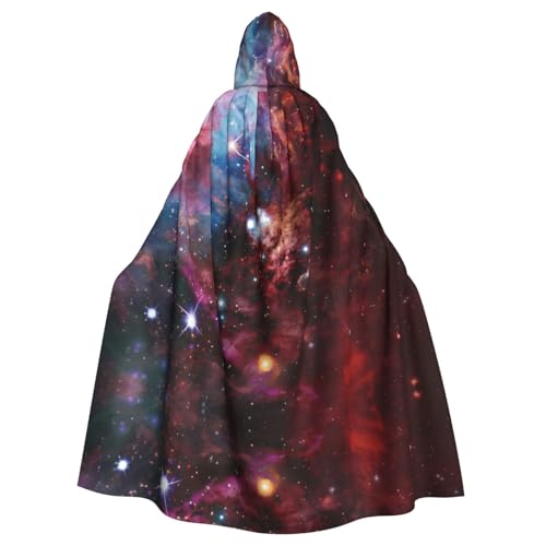 Fgwaauh Umhang mit Kapuze, Sternenhimmel, tiefer Weltraum, Unisex, volle Länge, Kapuzenumhang, Halloween, Party, Cosplay, Kostüm, Umhang, 147,3 cm Fgwaauh Umhang mit Kapuze, Sternenhimmel, tiefer Weltraum, Unisex, volle Länge, Kapuzenumhang, Halloween, Party, Cosplay, Kostüm, Umhang, 147,3 cm von Fgwaauh