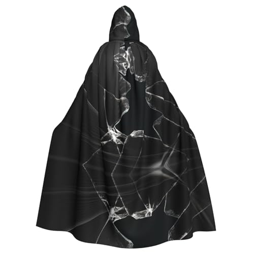 Fgwaauh Umhang mit Kapuze, zerbrochenes Fenster, Unisex, volle Länge, Kapuzenumhang, Halloween, Party, Cosplay, Kostüm, Umhang Fgwaauh Umhang mit Kapuze, zerbrochenes Fenster, Unisex, volle Länge, Kapuzenumhang, Halloween, Party, Cosplay, Kostüm, Umhang von Fgwaauh