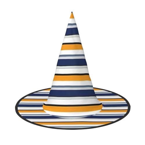 Gestreifter Halloween-Hexenhut, Halloween-Kostüme für Damen und Herren, Hexenhüte Gestreifter Halloween-Hexenhut, Halloween-Kostüme für Damen und Herren, Hexenhüte von Fgwaauh