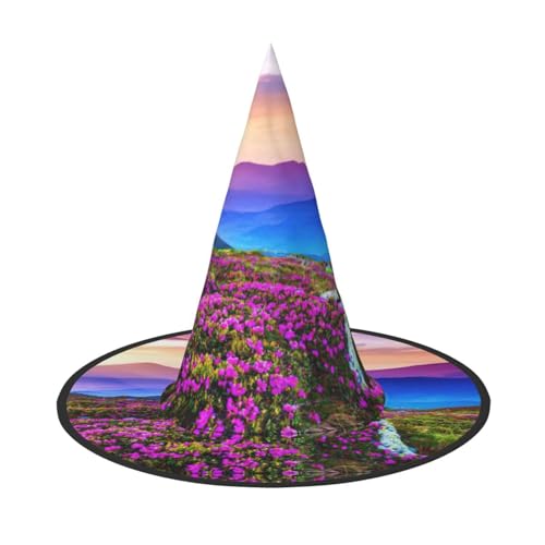 Halloween-Hexenhut, Halloween-Kostüme für Damen, Herren, Hexenhut, Verkleidung von Fgwaauh