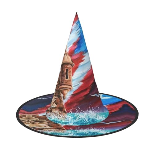 Halloween-Hexenhut, Halloween-Kostüme für Damen und Herren, Hexenhut, Verkleidung Halloween-Hexenhut, Halloween-Kostüme für Damen und Herren, Hexenhut, Verkleidung von Fgwaauh