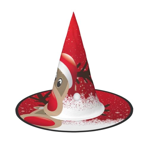 Hexenhut für Weihnachten, Halloween, Halloween, Kostüme für Damen und Herren, Hexenhüte Hexenhut für Weihnachten, Halloween, Halloween, Kostüme für Damen und Herren, Hexenhüte von Fgwaauh