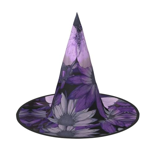 Lila Schmetterling Halloween Hexenhut Halloween Kostüme für Damen Herren Hexenhüte Verkleidung Lila Schmetterling Halloween Hexenhut Halloween Kostüme für Damen Herren Hexenhüte Verkleidung von Fgwaauh