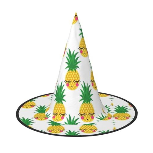 Pineapple1 Halloween-Hexenhut, Halloween-Kostüme für Damen und Herren, Hexenhüte Pineapple1 Halloween-Hexenhut, Halloween-Kostüme für Damen und Herren, Hexenhüte von Fgwaauh