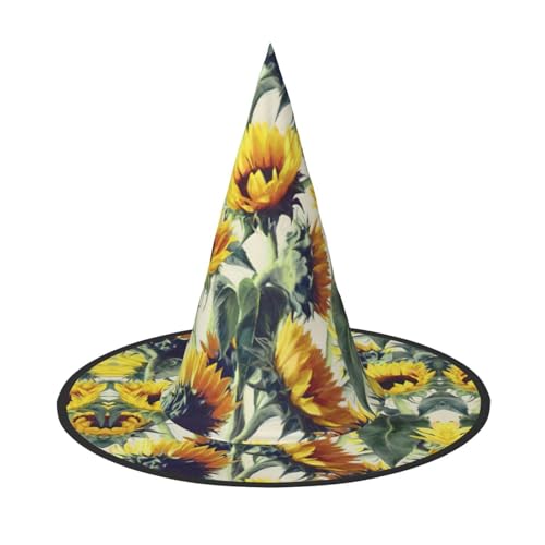 Sunflower1 Halloween-Hexenhut, Halloween-Kostüme für Damen und Herren, Hexenhüte Sunflower1 Halloween-Hexenhut, Halloween-Kostüme für Damen und Herren, Hexenhüte von Fgwaauh