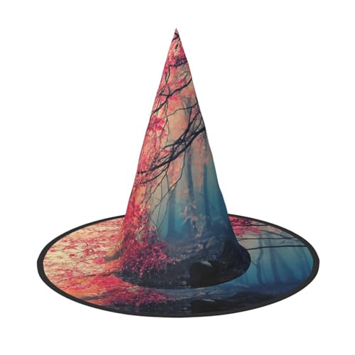 Wunderschöner Baum, Halloween-Hexenhut, Halloween-Kostüme für Damen und Herren, Hexenhüte Wunderschöner Baum, Halloween-Hexenhut, Halloween-Kostüme für Damen und Herren, Hexenhüte von Fgwaauh