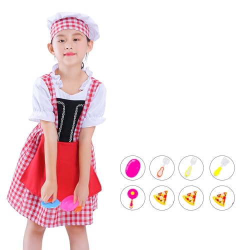 Fhkpsqkcn Friseurkostüm Outfit Halloween Dress Up Kleidung Doktor Kostüm Set Feuerwehrleute Tun Rollenspiele Spielzeug Für Jungen Mädchen von Fhkpsqkcn