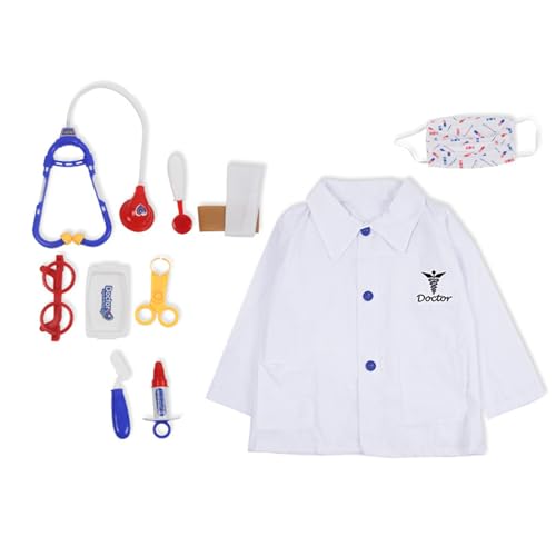 Fhkpsqkcn Friseurkostüm Outfit Halloween Dress Up Kleidung Doktor Kostüm Set Feuerwehrleute Tun Rollenspiele Spielzeug Für Jungen Mädchen Fhkpsqkcn Friseurkostüm Outfit Halloween Dress Up Kleidung Doktor Kostüm Set Feuerwehrleute Tun Rollenspiele Spielzeug Für Jungen Mädchen von Fhkpsqkcn