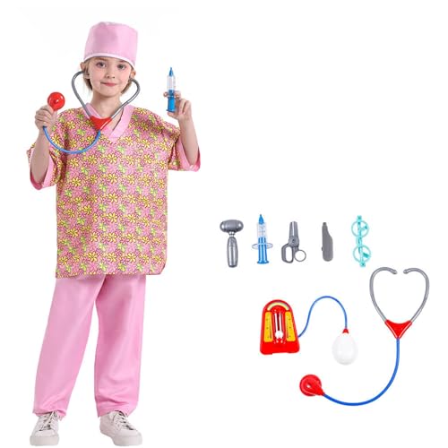 Fhkpsqkcn Friseurkostüm Outfit Halloween Dress Up Kleidung Doktor Kostüm Set Feuerwehrleute Tun Rollenspiele Spielzeug Für Jungen Mädchen Fhkpsqkcn Friseurkostüm Outfit Halloween Dress Up Kleidung Doktor Kostüm Set Feuerwehrleute Tun Rollenspiele Spielzeug Für Jungen Mädchen von Fhkpsqkcn