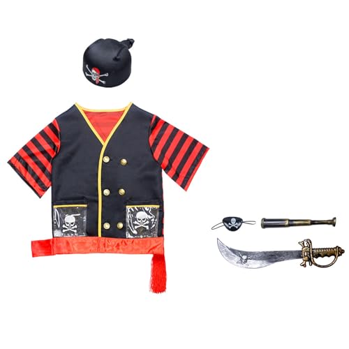 Fhkpsqkcn Friseurkostüm Outfit Halloween Dress Up Kleidung Doktor Kostüm Set Feuerwehrleute Tun Rollenspiele Spielzeug Für Jungen Mädchen von Fhkpsqkcn