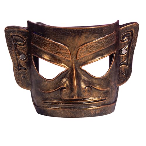 Fhkpsqkcn Halloween Party Maske Drei Sterne Hügelmaske Vollgesicht Cosplay Maske Maskerade Maske Für Erwachsene Frauen Männer Halloween Cosplay von Fhkpsqkcn