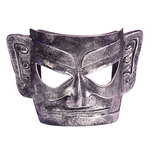 Fhkpsqkcn Halloween Party Maske Drei Sterne Hügelmaske Vollgesicht Cosplay Maske Maskerade Maske Für Erwachsene Frauen Männer Halloween Cosplay von Fhkpsqkcn