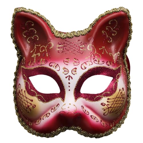 Fhkpsqkcn Masquerade Japanische Anime Cosplay Party Maske Halbgesicht Maske Mardi Gras Für Halloween Partys Fhkpsqkcn Masquerade Japanische Anime Cosplay Party Maske Halbgesicht Maske Mardi Gras Für Halloween Partys von Fhkpsqkcn