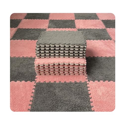 Fhlprte12Stück Splice ineinandergreifender Teppich,Weicher Baumwoll-Velours-Patchwork-Teppich30*30*1cm,Rutschfeste Bodenmatte für Schlafzimmer Wohnzimmer Spielzimmer Verfügbare Spleißfarben (Stil 1) Fhlprte12Stück Splice ineinandergreifender Teppich,Weicher Baumwoll-Velours-Patchwork-Teppich30*30*1cm,Rutschfeste Bodenmatte für Schlafzimmer Wohnzimmer Spielzimmer Verfügbare Spleißfarben (Stil 1) von Fhlprte