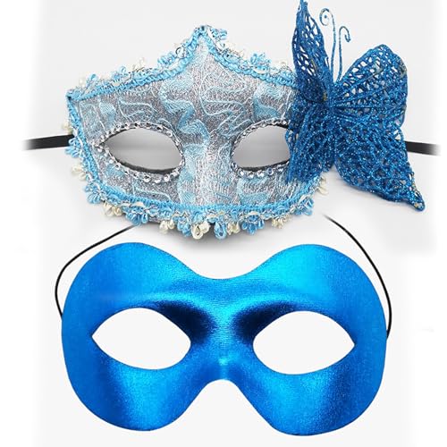 2 Stück stilvolle schwarze Maskeraden tragbare schwarze Schmetterlings-Seitenornament-Maskeraden für Themenpartys 2 Stück stilvolle schwarze Maskeraden tragbare schwarze Schmetterlings-Seitenornament-Maskeraden für Themenpartys von Fhsqwernm