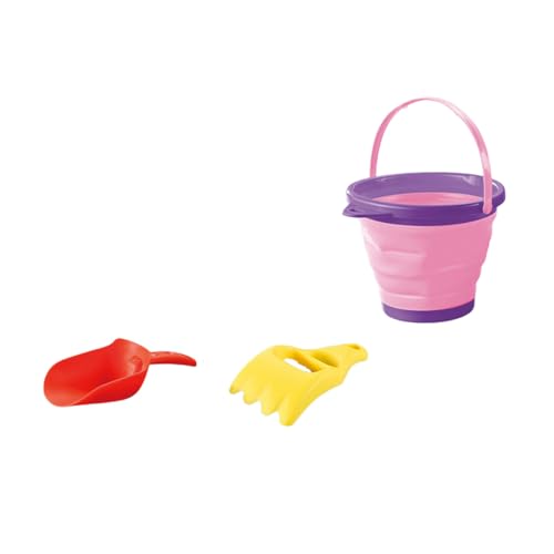 3pcs/Set Faltbarer Eimer Sandspielzeug Tragbarer Kinder Bildungsspielzeuggebäude Sandcastle Seaside Sand Toy 3pcs/Set Faltbarer Eimer Sandspielzeug Tragbarer Kinder Bildungsspielzeuggebäude Sandcastle Seaside Sand Toy von Fhsqwernm
