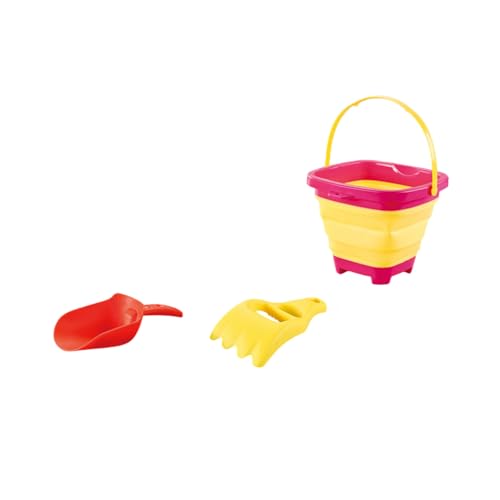 3pcs/Set Faltbarer Eimer Sandspielzeug Tragbarer Kinder Bildungsspielzeuggebäude Sandcastle Seaside Sand Toy 3pcs/Set Faltbarer Eimer Sandspielzeug Tragbarer Kinder Bildungsspielzeuggebäude Sandcastle Seaside Sand Toy von Fhsqwernm