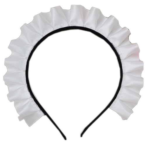 Fhsqwernm Delicate Cosplay Maid Stirnbänder Japanischer Stil Falten Spitzen Haar Hoop Halloween Party Kostüm Werkzeug Für Frauen Mädchen Fhsqwernm Delicate Cosplay Maid Stirnbänder Japanischer Stil Falten Spitzen Haar Hoop Halloween Party Kostüm Werkzeug Für Frauen Mädchen von Fhsqwernm