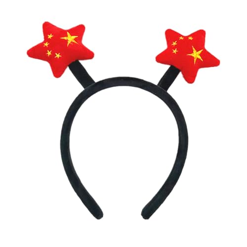 Fhsqwernm National Day Five Spoced Star/Bowknot Hairband Musikkonzerte Stirnband Für Jugendliche Erwachsene Party Performances Haarversorgungen Fhsqwernm National Day Five Spoced Star/Bowknot Hairband Musikkonzerte Stirnband Für Jugendliche Erwachsene Party Performances Haarversorgungen von Fhsqwernm