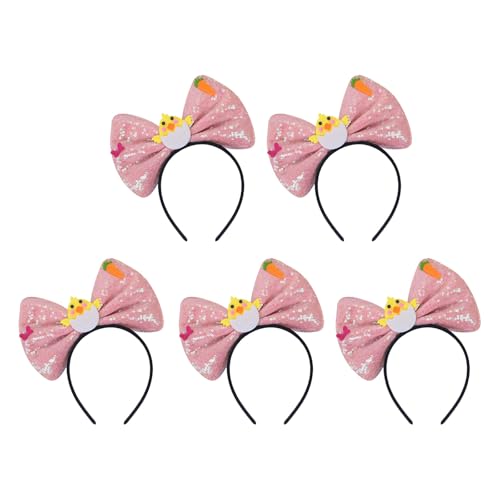 Fhsqwernm Pailletten-Stirnbänder, 5 Stück, Schleife, Stirnbänder, Party-Kopfbedeckungen, Zubehör für Erwachsene und Kinder, Geburtstagsparty-Zubehör Fhsqwernm Pailletten-Stirnbänder, 5 Stück, Schleife, Stirnbänder, Party-Kopfbedeckungen, Zubehör für Erwachsene und Kinder, Geburtstagsparty-Zubehör von Fhsqwernm