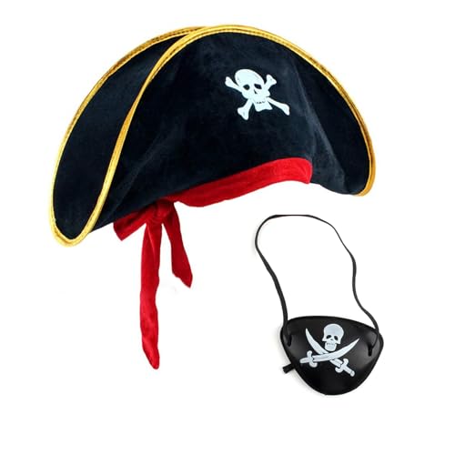 Piraten-Haarreif, Kapitän, Piraten-Stirnband, cooles Cartoon-Party-Kopfbedeckung, Piratenkostüm für Maskerade-Party Piraten-Haarreif, Kapitän, Piraten-Stirnband, cooles Cartoon-Party-Kopfbedeckung, Piratenkostüm für Maskerade-Party von Fhsqwernm