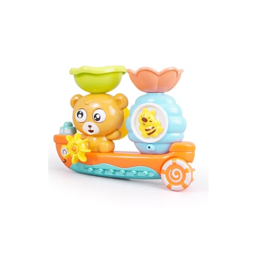Badewannenspielzeug ab 1 2 3 4 Jahren, Bär und Bee, Badespielzeug Baby ab 1 Jahr, Badewannenspielzeug Wasserspielzeug Kinder, Geschenk für Jungen Mädchen Badewannenspielzeug ab 1 2 3 4 Jahren, Bär und Bee, Badespielzeug Baby ab 1 Jahr, Badewannenspielzeug Wasserspielzeug Kinder, Geschenk für Jungen Mädchen von Fhtase