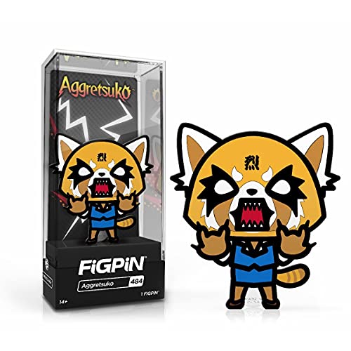 FiGPiN Aggretsuko FiGPiN #484 Anime Aktionsfigur mit Displaybox und Hintergrundkarte für Teen und Young Adult FiGPiN Aggretsuko FiGPiN #484 Anime Aktionsfigur mit Displaybox und Hintergrundkarte für Teen und Young Adult von FiGPiN