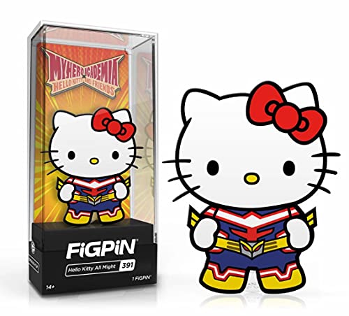 FiGPiN Hello Kitty All Might A Sanrio x My Hero Academia Mash-Up! von FiGPiN