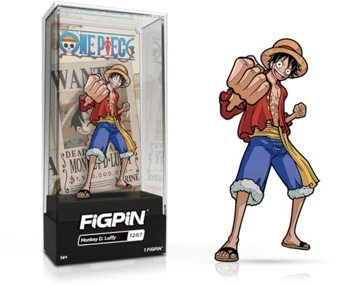 FiGPiN Klassiker: One Piece - Monkey D. Luffy (1287) (Edition limitiert auf 1000 Stück), Zink, Ohne Edelstein. von FiGPiN