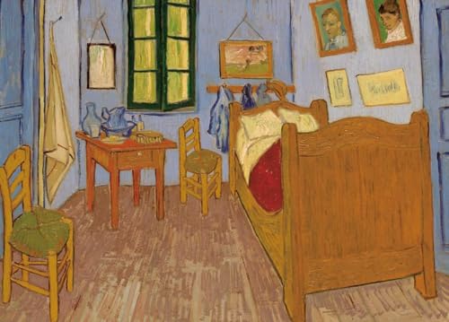 Van Goghs Schlafzimmer-Ölgemälde – 10000-teiliges Holzpuzzle – Geburtstagsgeschenk für Teenager und Erwachsene von FiXizy