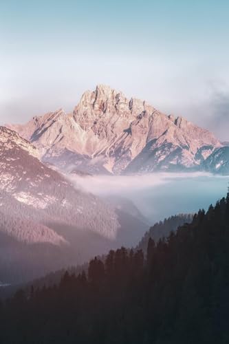 Wunderschöner Berggipfel – 500-teiliges Holzpuzzle – Puzzle für Erwachsene, Familien-Gehirnherausforderung von FiXizy