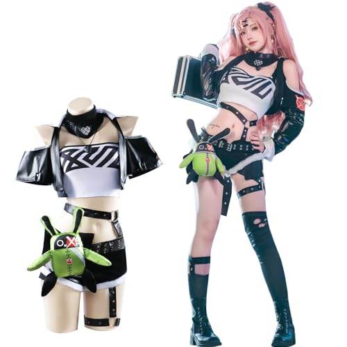 Fiamll Anime Nicole Demara Cosplay Spiel Charakter Uniform Komplettes Set Nicole Demara Kostüm Outfit für Frauen Mädchen Halloween Karneval Party Dress Up Anzug L Fiamll Anime Nicole Demara Cosplay Spiel Charakter Uniform Komplettes Set Nicole Demara Kostüm Outfit für Frauen Mädchen Halloween Karneval Party Dress Up Anzug L von Fiamll