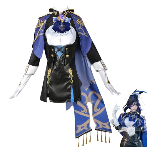 Fiamll Clorinde Cosplay Kenshin Clorinde Kostüm Cosplay Clorinde Outfit Kostüm Full Set Karneval XL Fiamll Clorinde Cosplay Kenshin Clorinde Kostüm Cosplay Clorinde Outfit Kostüm Full Set Karneval XL von Fiamll