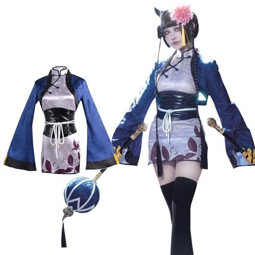 Fiamll Schwarz Butler Cosplay Anime Ran Mao Cosplay Outfit Ran Mao Kostüm Cheongsam Qipao Kleid Halloween Karneval Kostüm M Fiamll Schwarz Butler Cosplay Anime Ran Mao Cosplay Outfit Ran Mao Kostüm Cheongsam Qipao Kleid Halloween Karneval Kostüm M von Fiamll