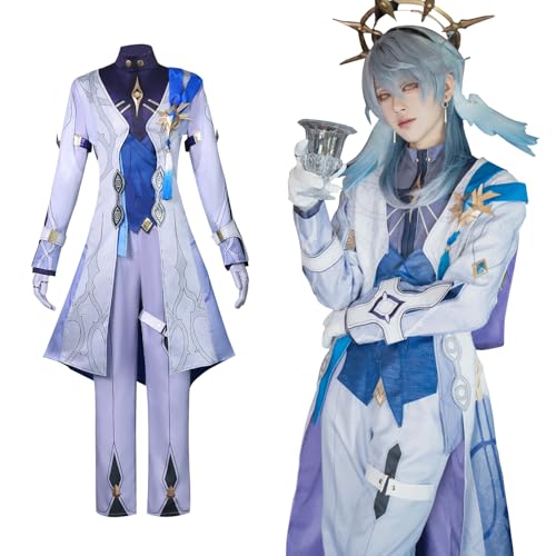 Fiamll Sunday Cosplay Honkai Star Rail Cosplay Sunday Kostüm Anime Verkleidung Sunday Uniform Halloween Kostüm Karneval Kostüm XXL Fiamll Sunday Cosplay Honkai Star Rail Cosplay Sunday Kostüm Anime Verkleidung Sunday Uniform Halloween Kostüm Karneval Kostüm XXL von Fiamll