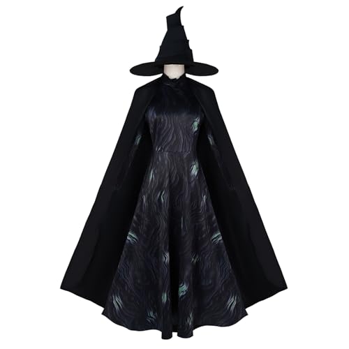Fiamll Wicked Cosplay Elphaba Cosplay Kostüm für Frauen Halloween Stil Elphaba Outfit Karnevals Party XL Fiamll Wicked Cosplay Elphaba Cosplay Kostüm für Frauen Halloween Stil Elphaba Outfit Karnevals Party XL von Fiamll