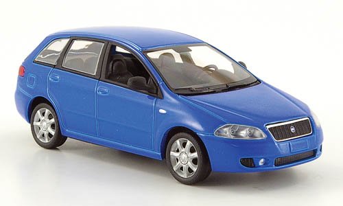 Fiat Croma II, blau, 2005, Modellauto, Fertigmodell, MCW-SC20 1:43 von Fiat