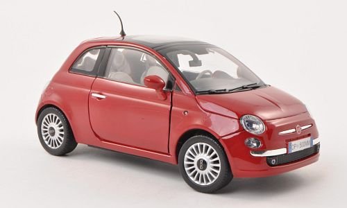 Fiat Nuova 500, rot, 0, Modellauto, Fertigmodell, Motormax 1:18 Fiat Nuova 500, rot, 0, Modellauto, Fertigmodell, Motormax 1:18 von Fiat
