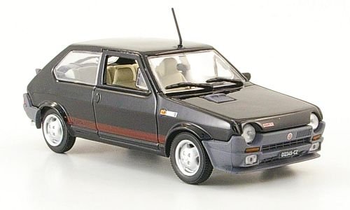 Fiat Ritmo 125 TC Abarth, schwarz, 1981, Modellauto, Fertigmodell, MCW-SC38 1:43 von Fiat