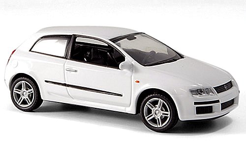 Fiat Stilo, weiss, 3-türer, 2001, Modellauto, Fertigmodell, MCW-SC20 1:43 von Fiat