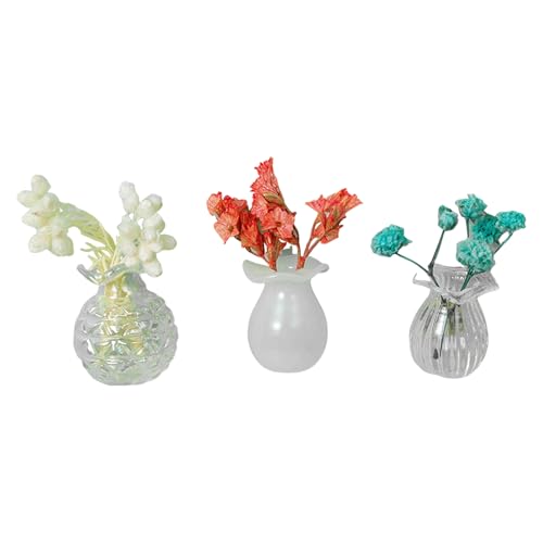 Fiauli Keramik Kühlschrank Magnet 3D Vase Magnet 3pcs Blütensatz Mini Magnetische Dekoration für Home Office Küche Locker Leichter wasserdichtem Kühlschrank E Fiauli Keramik Kühlschrank Magnet 3D Vase Magnet 3pcs Blütensatz Mini Magnetische Dekoration für Home Office Küche Locker Leichter wasserdichtem Kühlschrank E von Fiauli