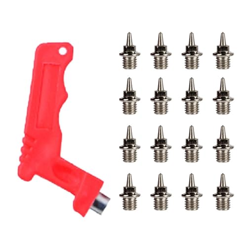 Fiauli Kohlenstoffstahlspur Spikes Stufen 100 PCs Ersatz für Laufschuhe Feldschuhzubehör mit Spike -Schraubensprint -Cross Country B Fiauli Kohlenstoffstahlspur Spikes Stufen 100 PCs Ersatz für Laufschuhe Feldschuhzubehör mit Spike -Schraubensprint -Cross Country B von Fiauli