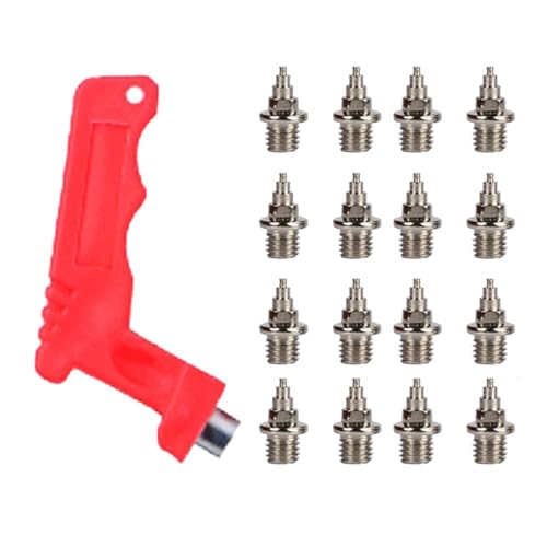 Fiauli Kohlenstoffstahlspur Spikes Stufen 100 PCs Ersatz für Laufschuhe Feldschuhzubehör mit Spike -Schraubensprint -Cross Country C Fiauli Kohlenstoffstahlspur Spikes Stufen 100 PCs Ersatz für Laufschuhe Feldschuhzubehör mit Spike -Schraubensprint -Cross Country C von Fiauli